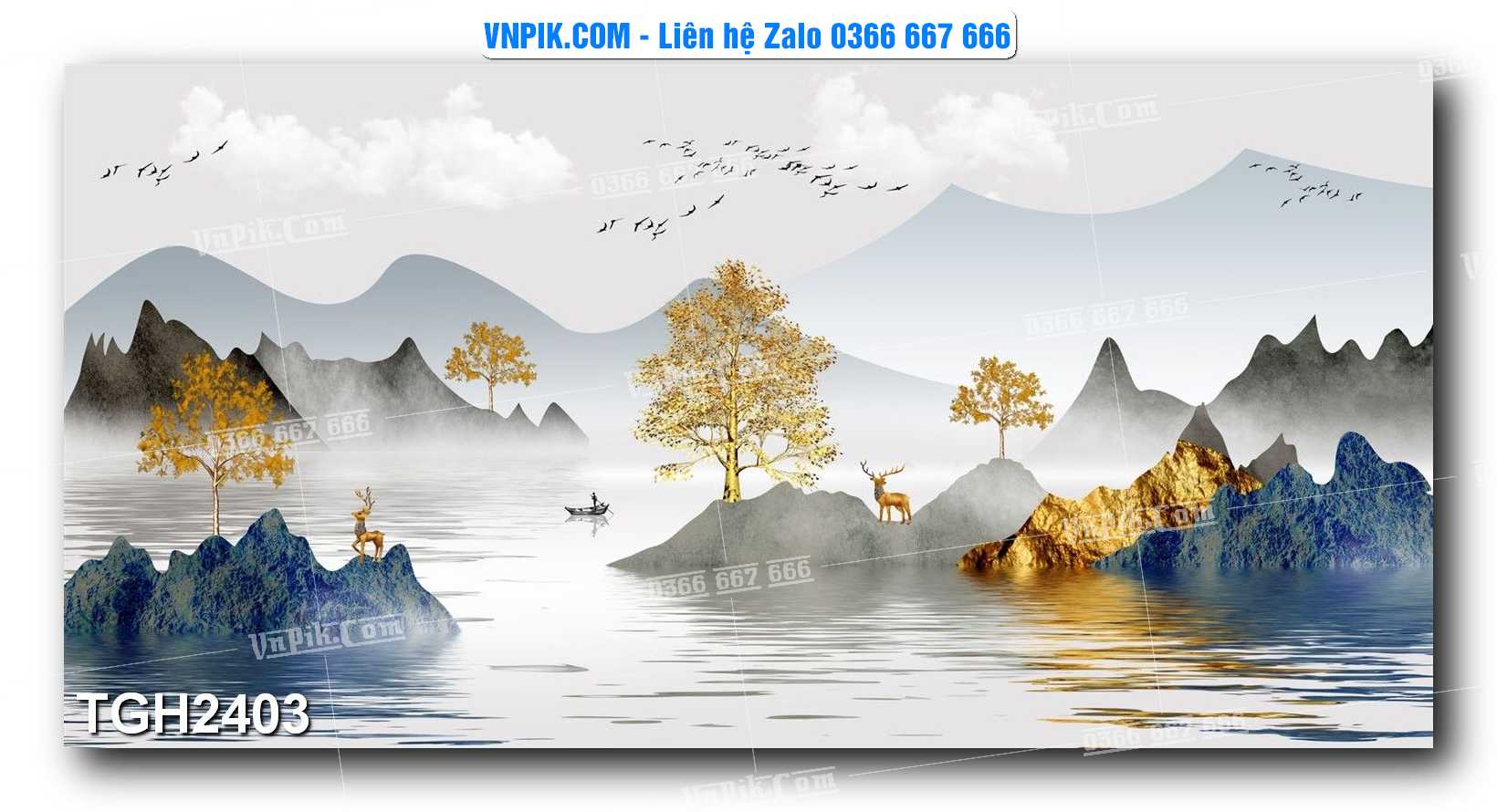 Tranh Ghép Treo Tường Mã File TGH2403