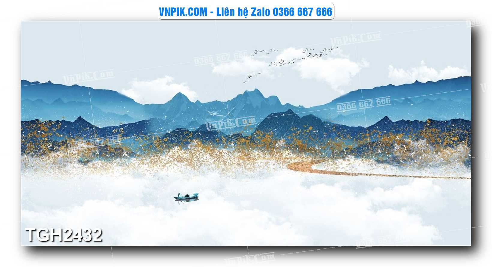 Tranh Ghép Treo Tường Mã File TGH2432