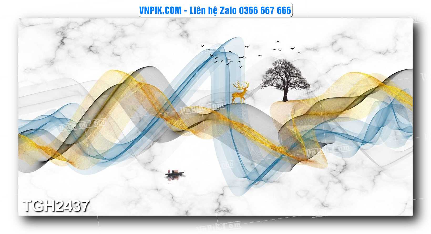 Tranh Ghép Treo Tường Mã File TGH2437