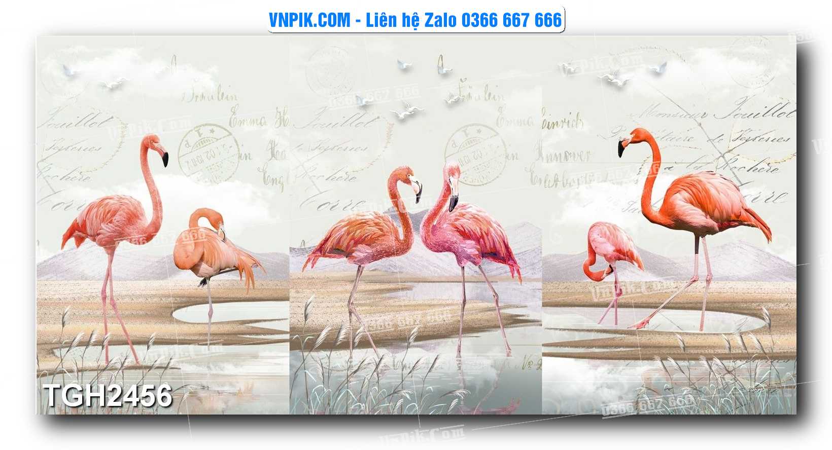 Tranh Ghép Treo Tường Mã File TGH2456