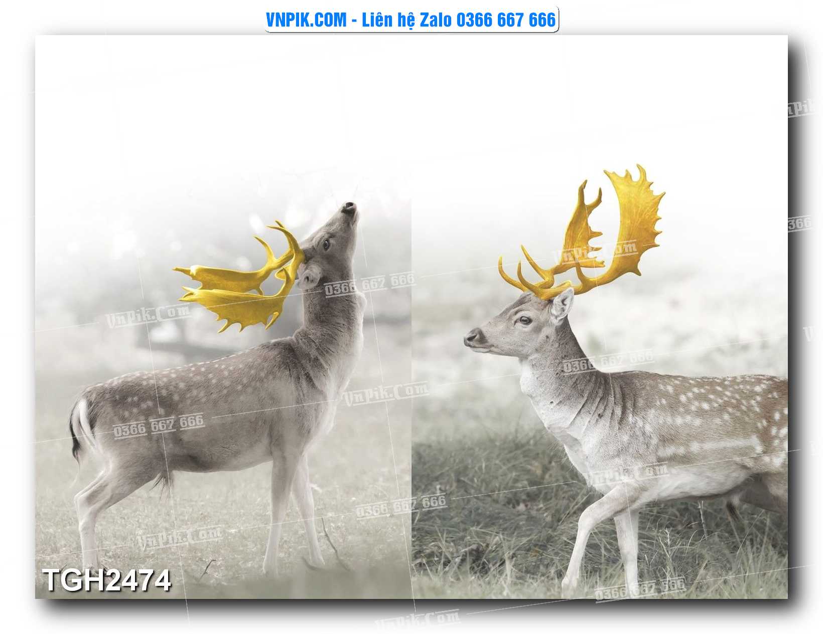 Tranh Ghép Treo Tường Mã File TGH2474
