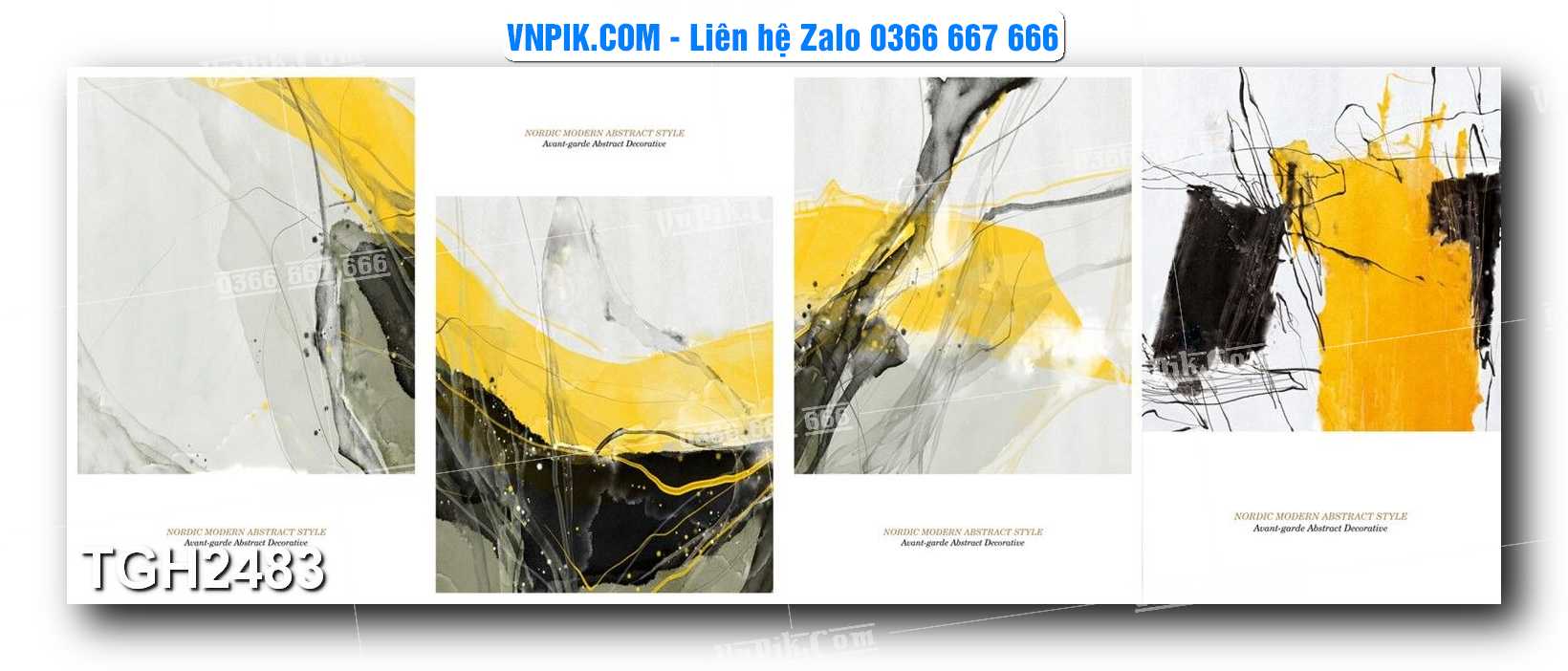 Tranh Ghép Treo Tường Mã File TGH2483