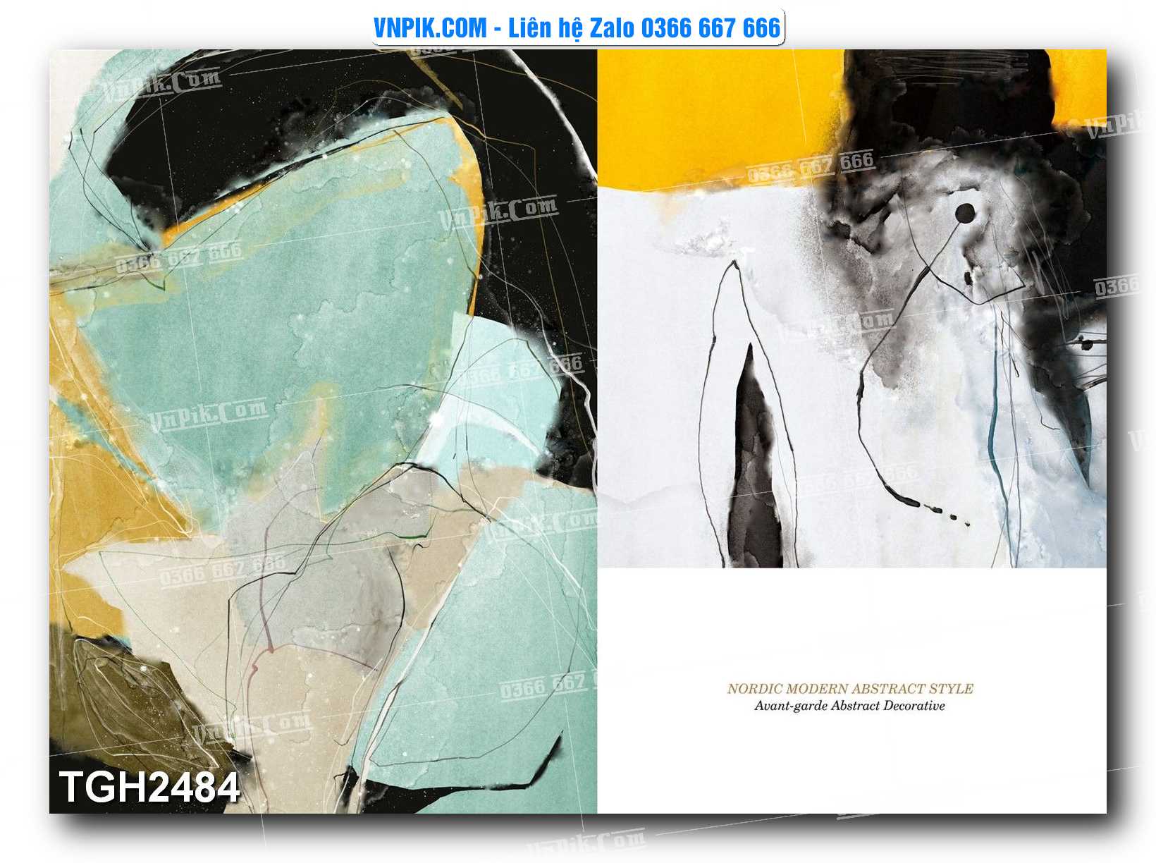 Tranh Ghép Treo Tường Mã File TGH2484