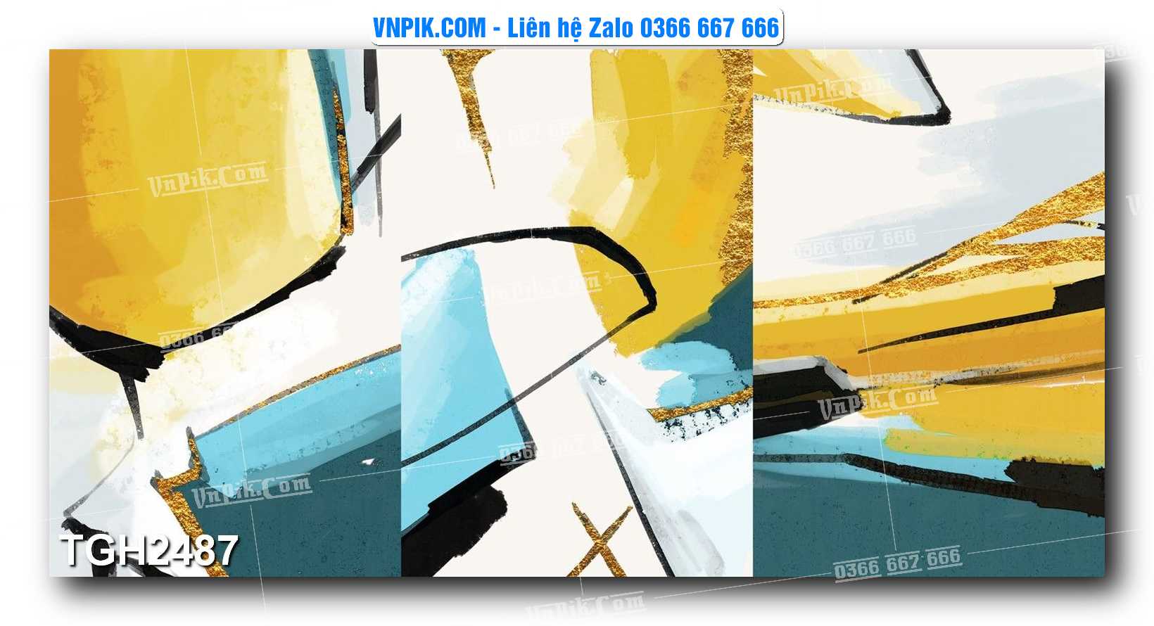 Tranh Ghép Treo Tường Mã File TGH2487