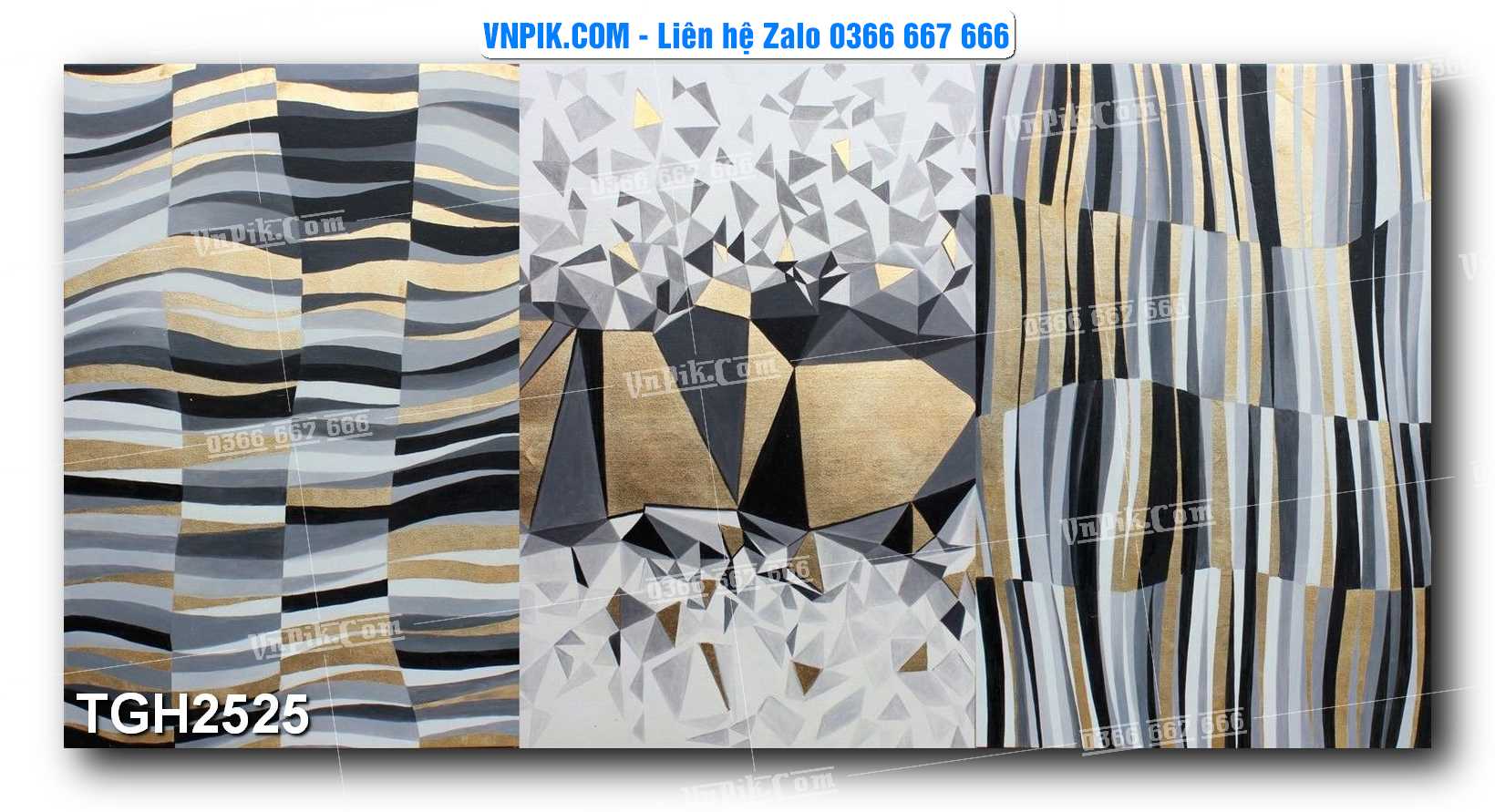 Tranh Ghép Treo Tường Mã File TGH2525