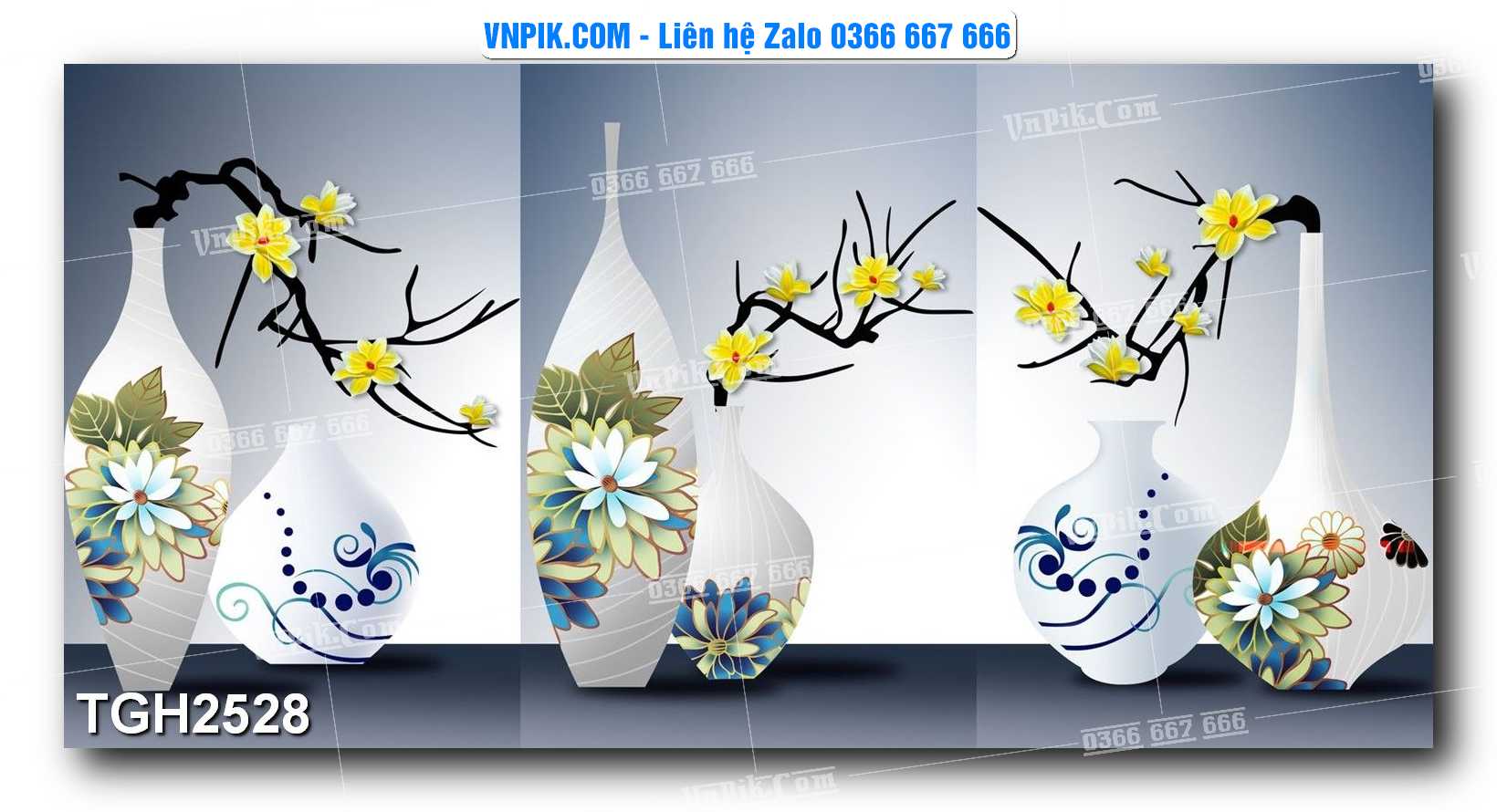 Tranh Ghép Treo Tường Mã File TGH2528