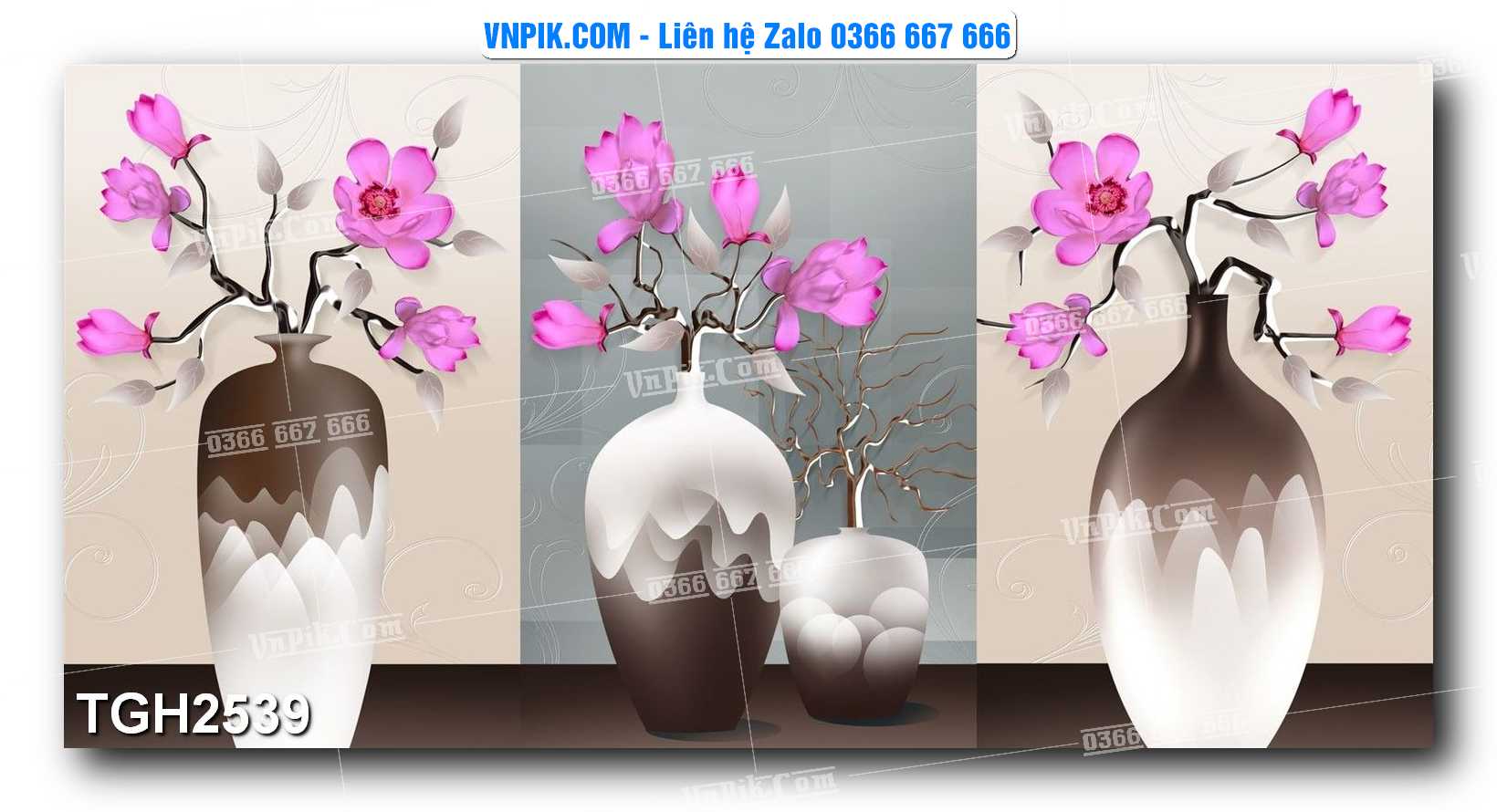 Tranh Ghép Treo Tường Mã File TGH2539