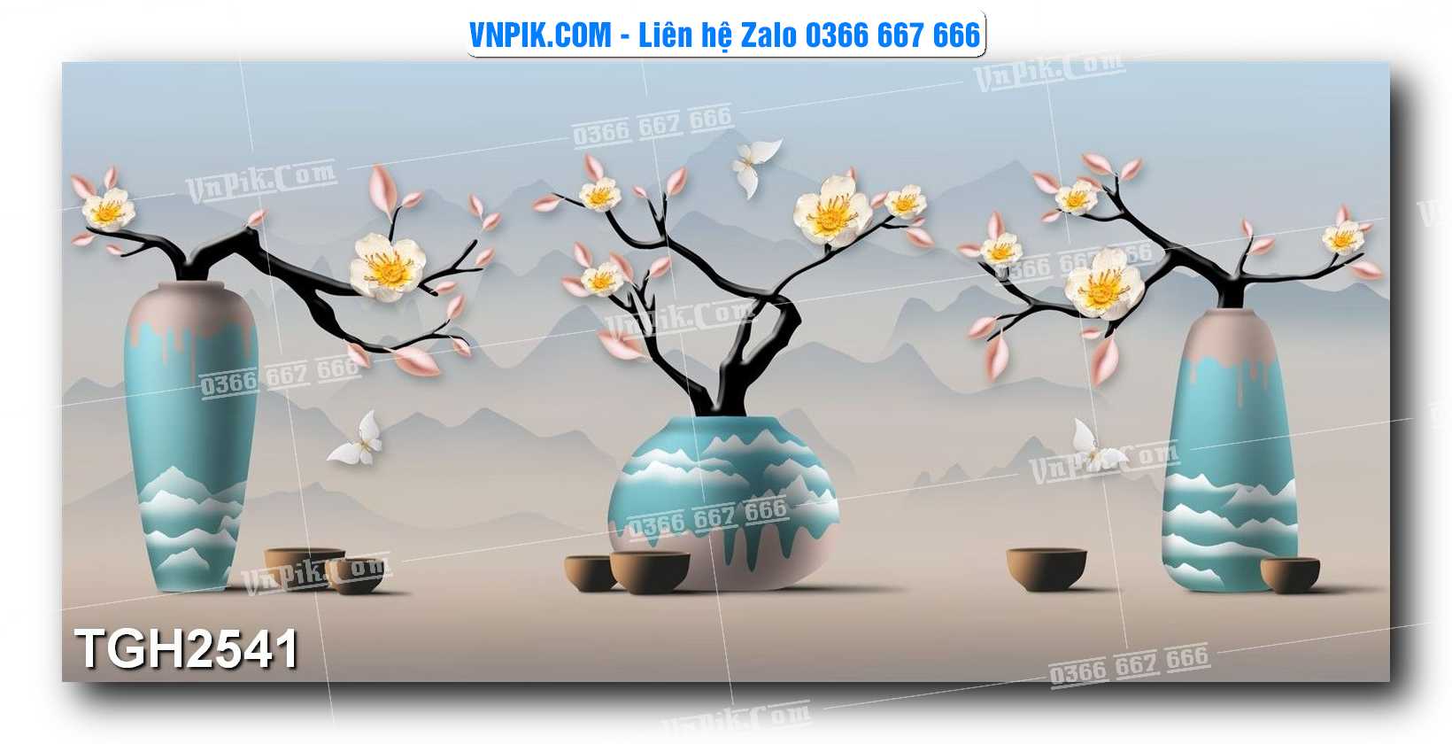 Tranh Ghép Treo Tường Mã File TGH2540