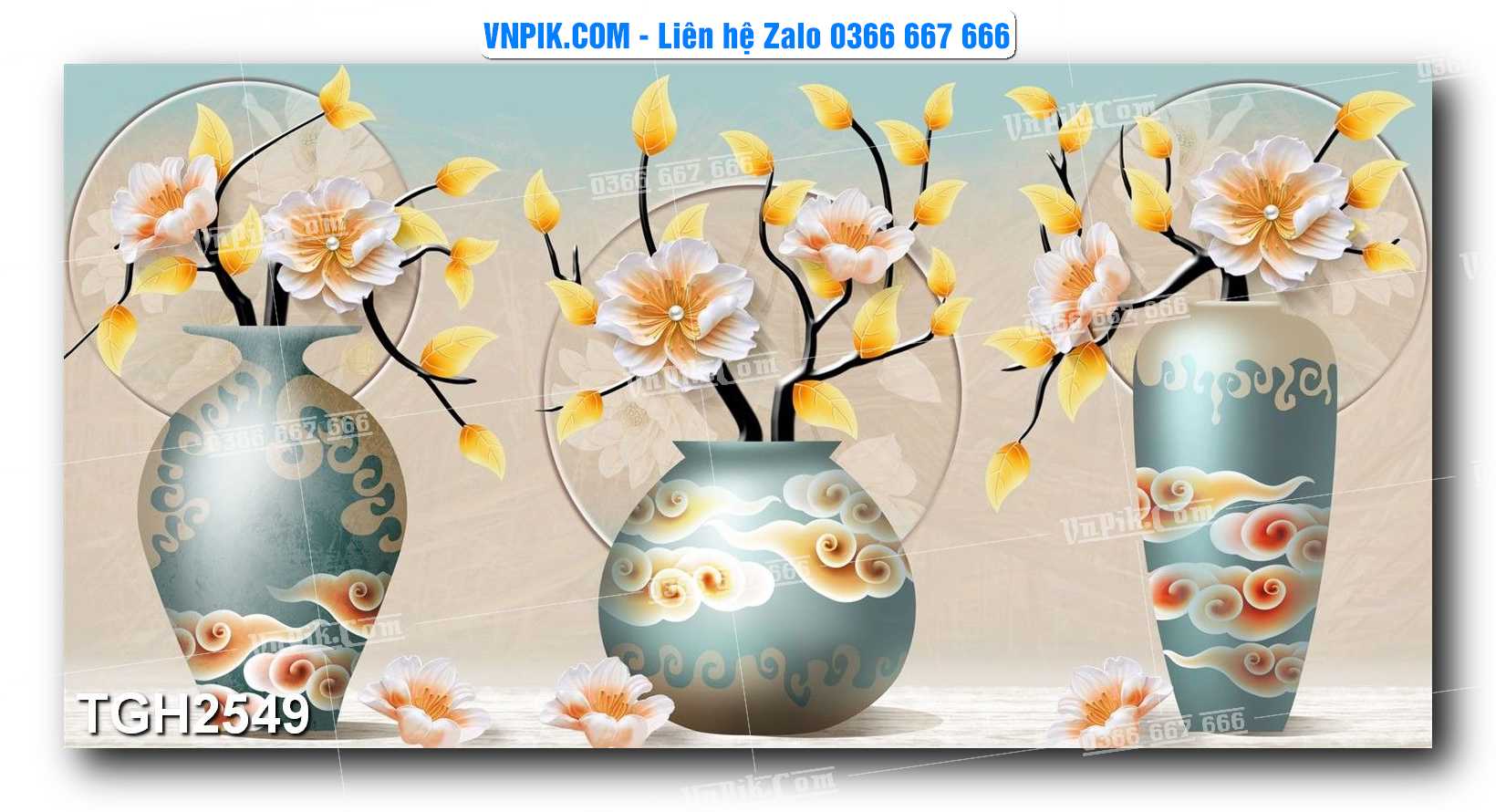 Tranh Ghép Treo Tường Mã File TGH2549