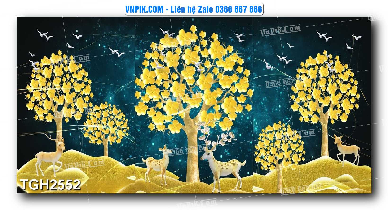 Tranh Ghép Treo Tường Mã File TGH2552