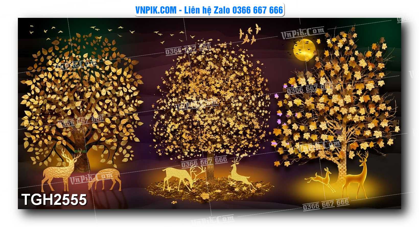 Tranh Ghép Treo Tường Mã File TGH2555