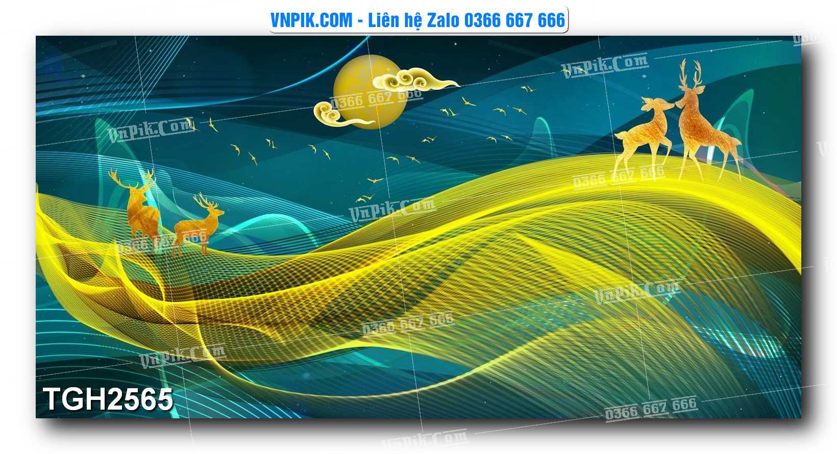 Tranh Ghép Treo Tường Mã File TGH2565