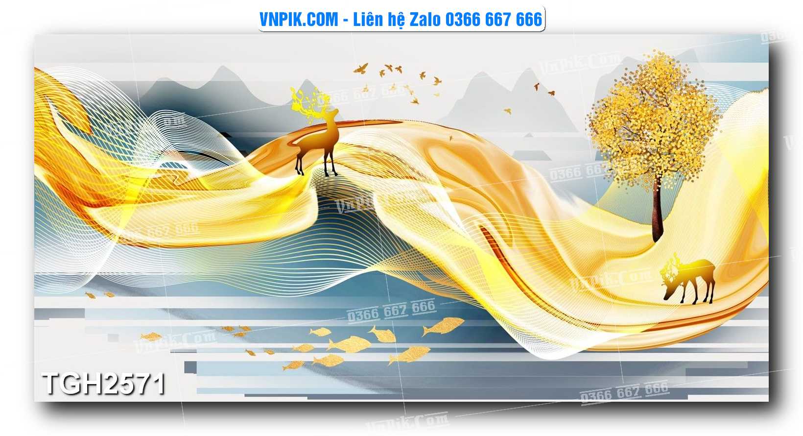 Tranh Ghép Treo Tường Mã File TGH2571
