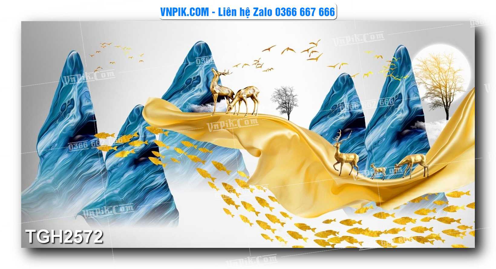 Tranh Ghép Treo Tường Mã File TGH2572
