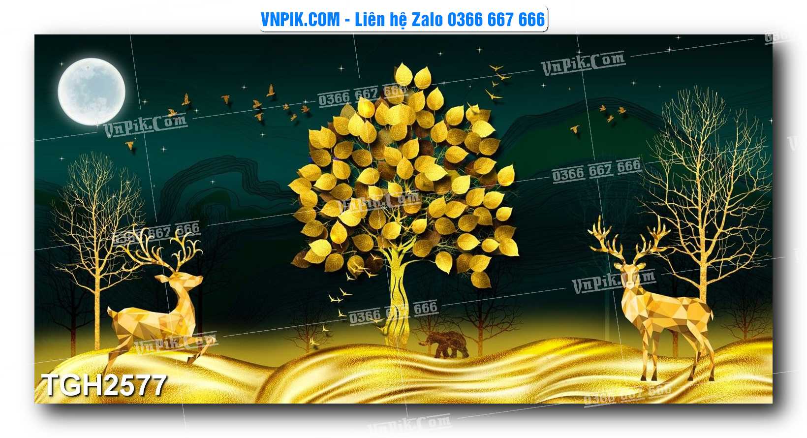 Tranh Ghép Treo Tường Mã File TGH2577