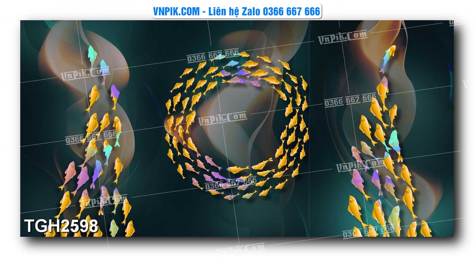 Tranh Ghép Treo Tường Mã File TGH2598
