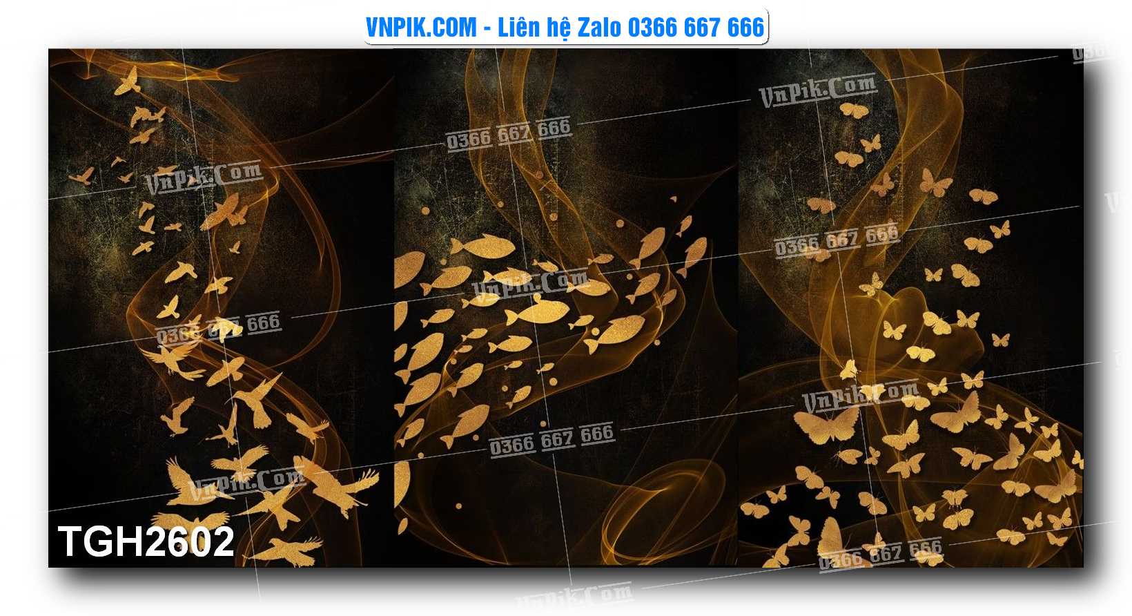 Tranh Ghép Treo Tường Mã File TGH2602