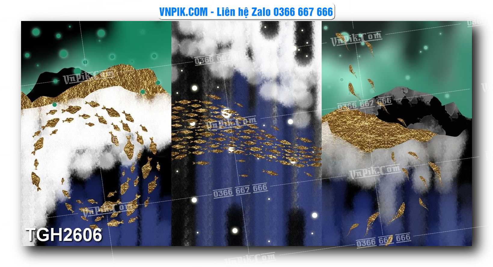 Tranh Ghép Treo Tường Mã File TGH2606