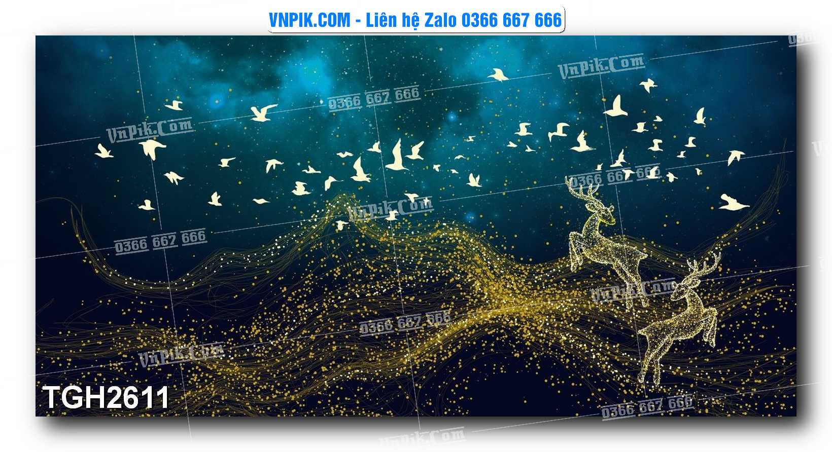 Tranh Ghép Treo Tường Mã File TGH2611