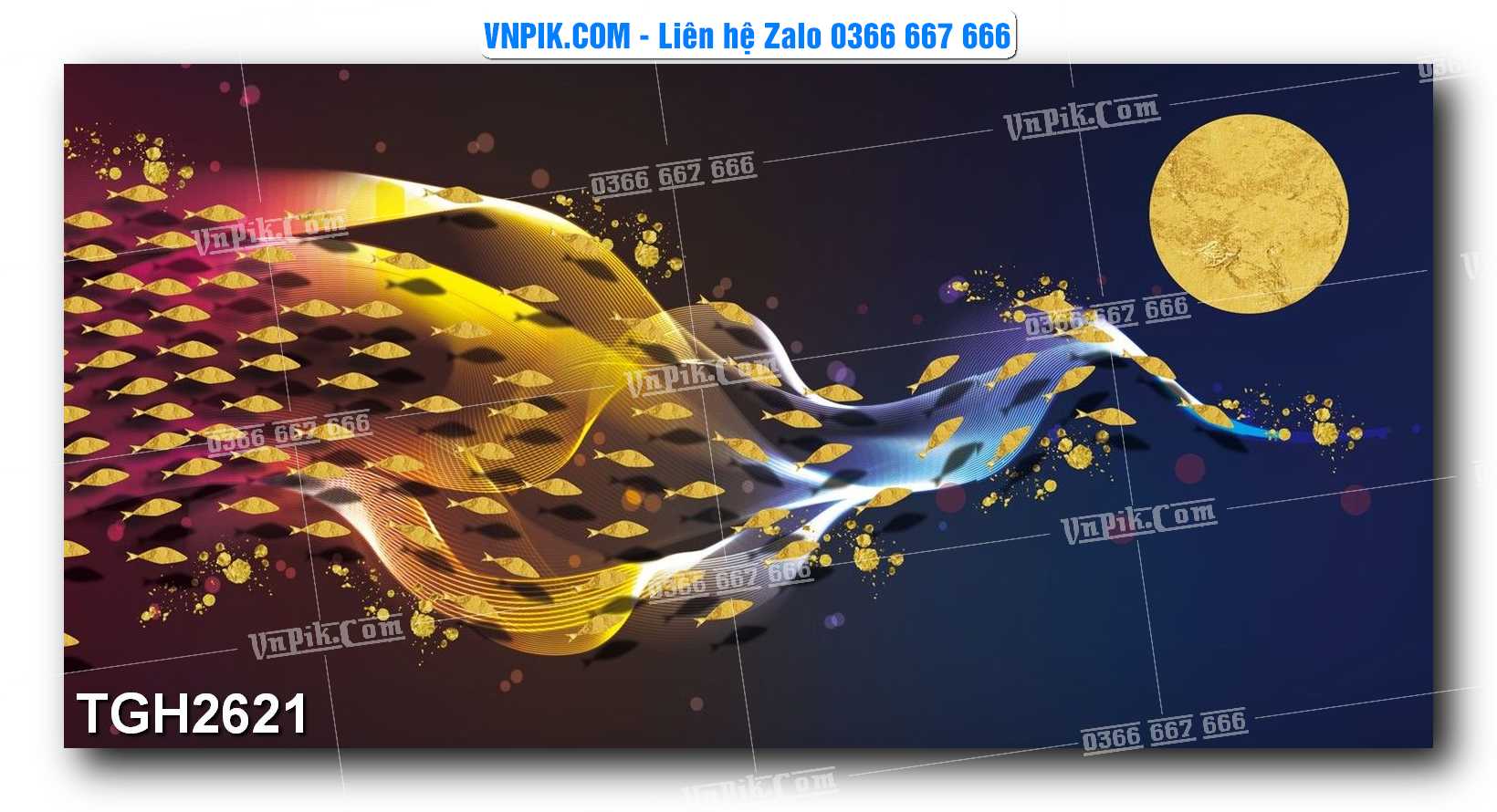 Tranh Ghép Treo Tường Mã File TGH2621