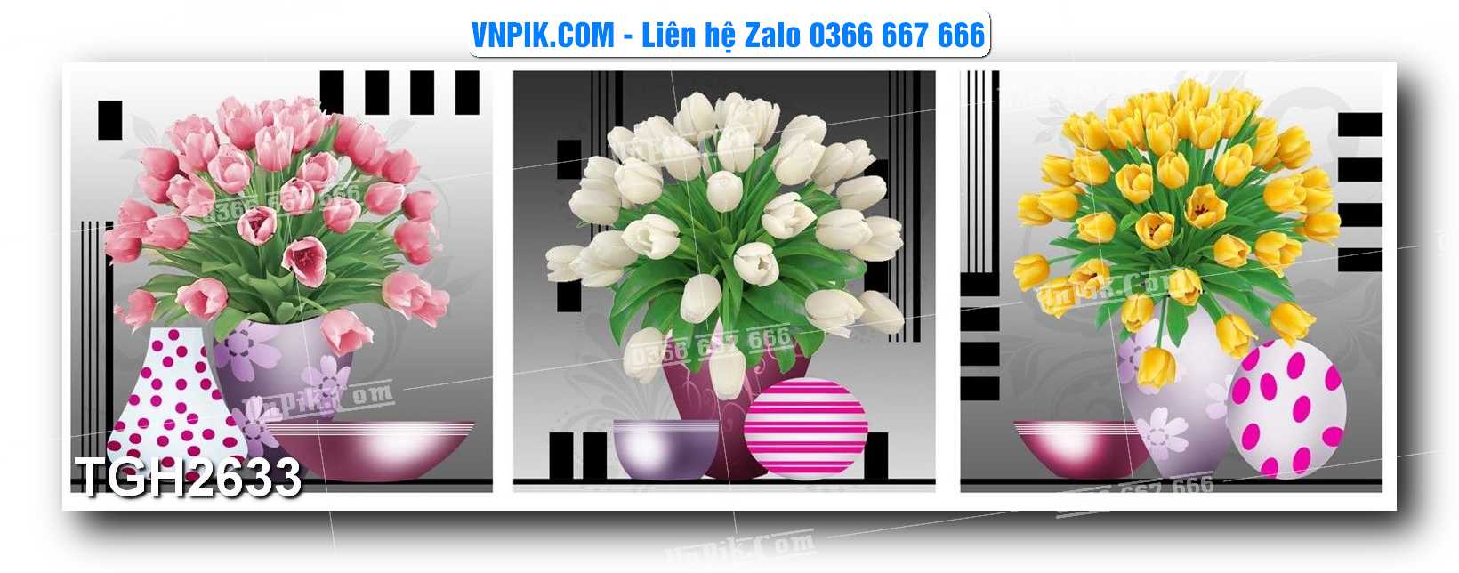 Tranh Ghép Treo Tường Mã File TGH2633