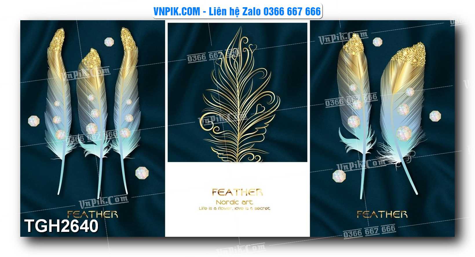 Tranh Ghép Treo Tường Mã File TGH2640