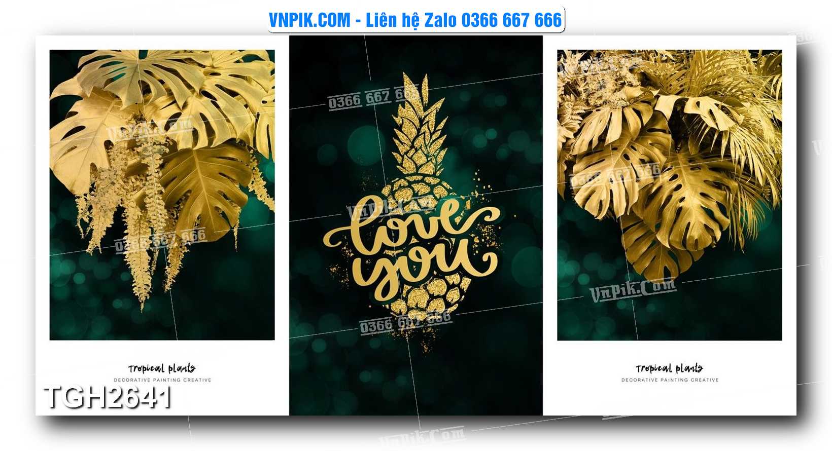 Tranh Ghép Treo Tường Mã File TGH2641