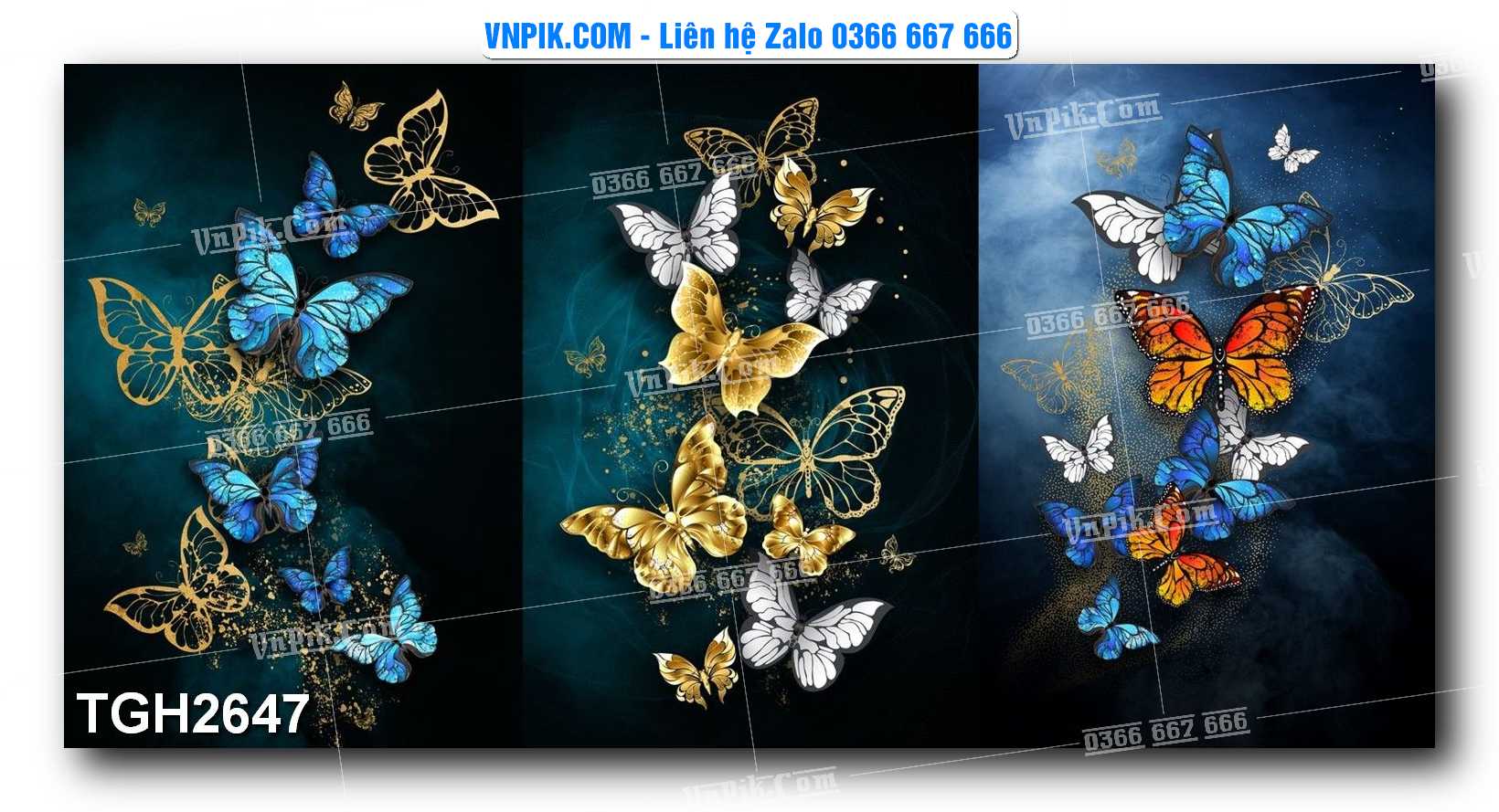 Tranh Ghép Treo Tường Mã File TGH2647
