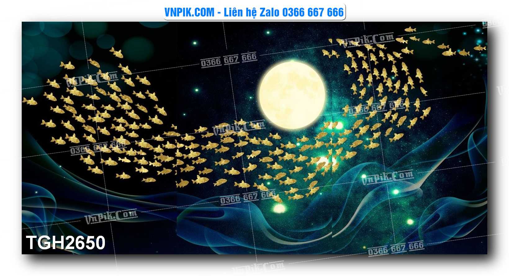 Tranh Ghép Treo Tường Mã File TGH2650