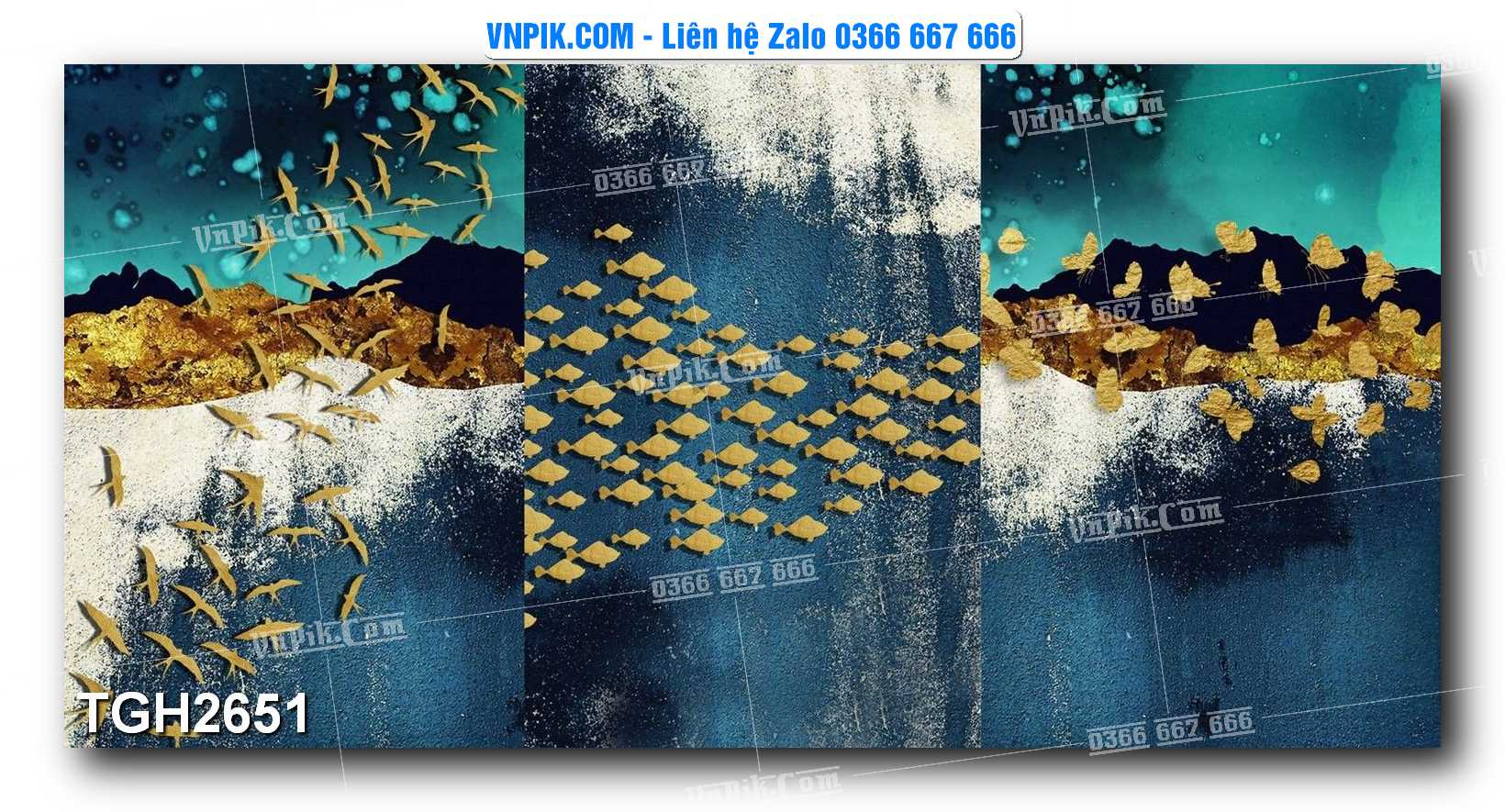 Tranh Ghép Treo Tường Mã File TGH2651