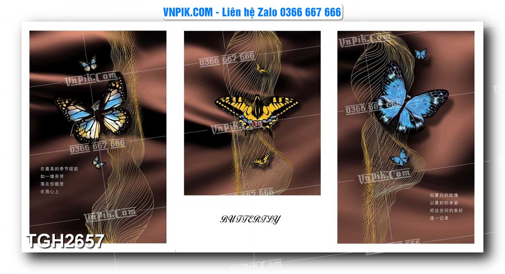 Tranh Ghép Treo Tường Mã File TGH2657