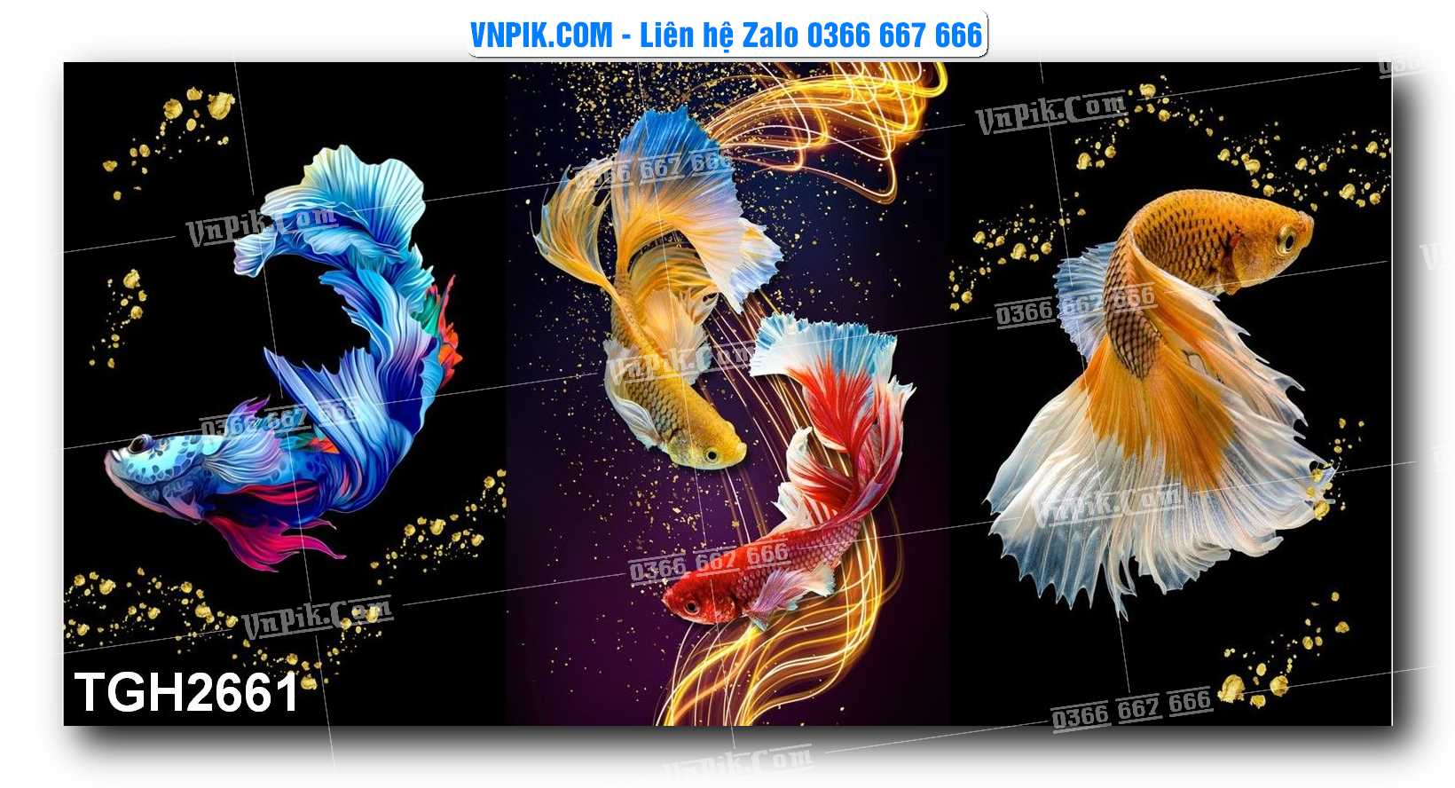 Tranh Ghép Treo Tường Mã File TGH2661