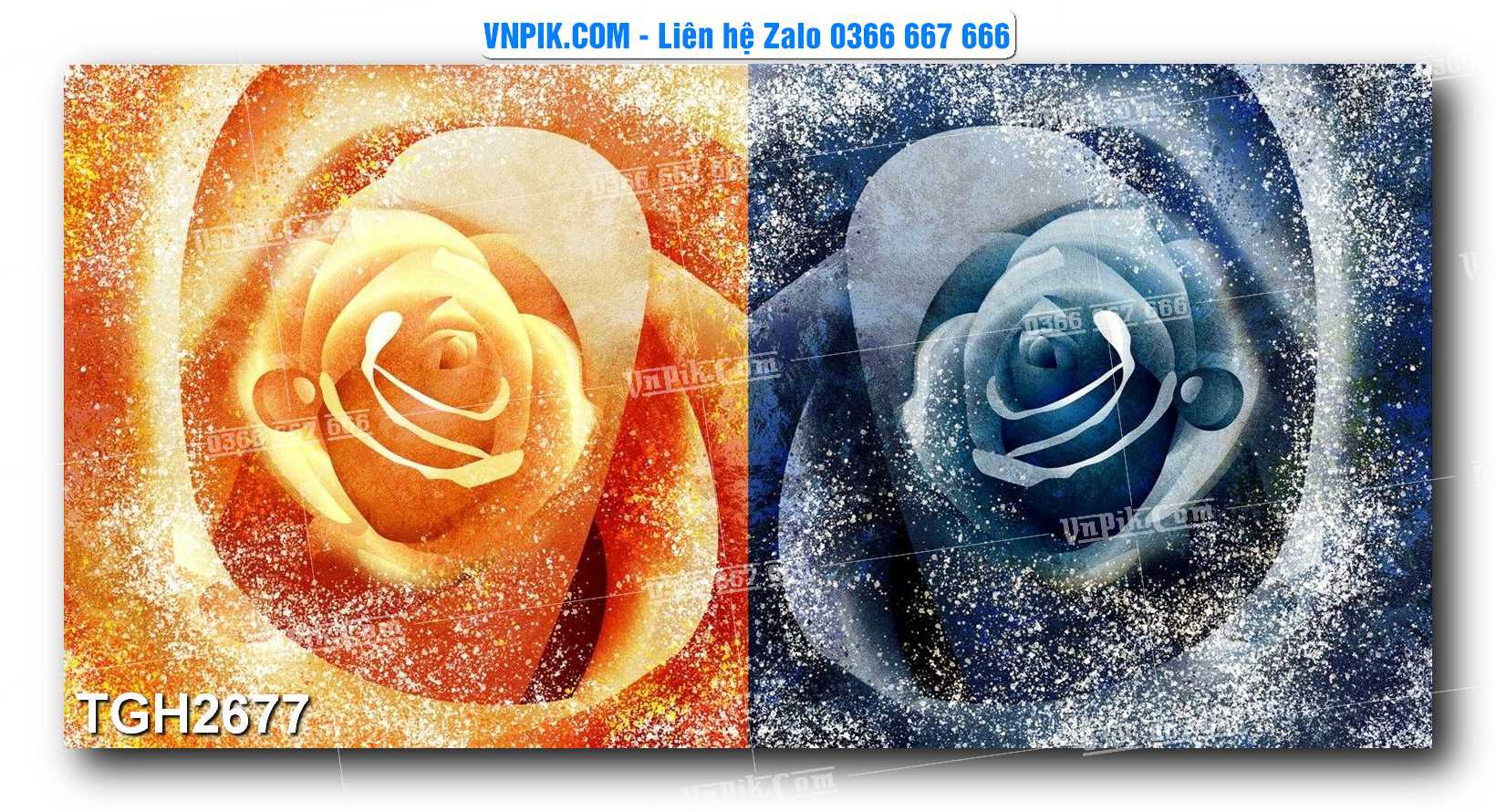 Tranh Ghép Treo Tường Mã File TGH2677