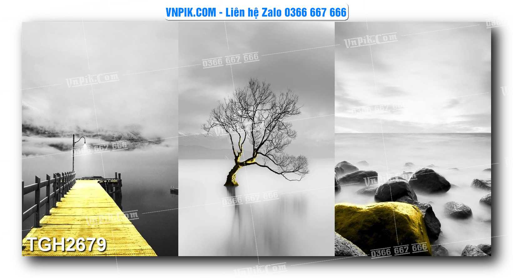 Tranh Ghép Treo Tường Mã File TGH2679