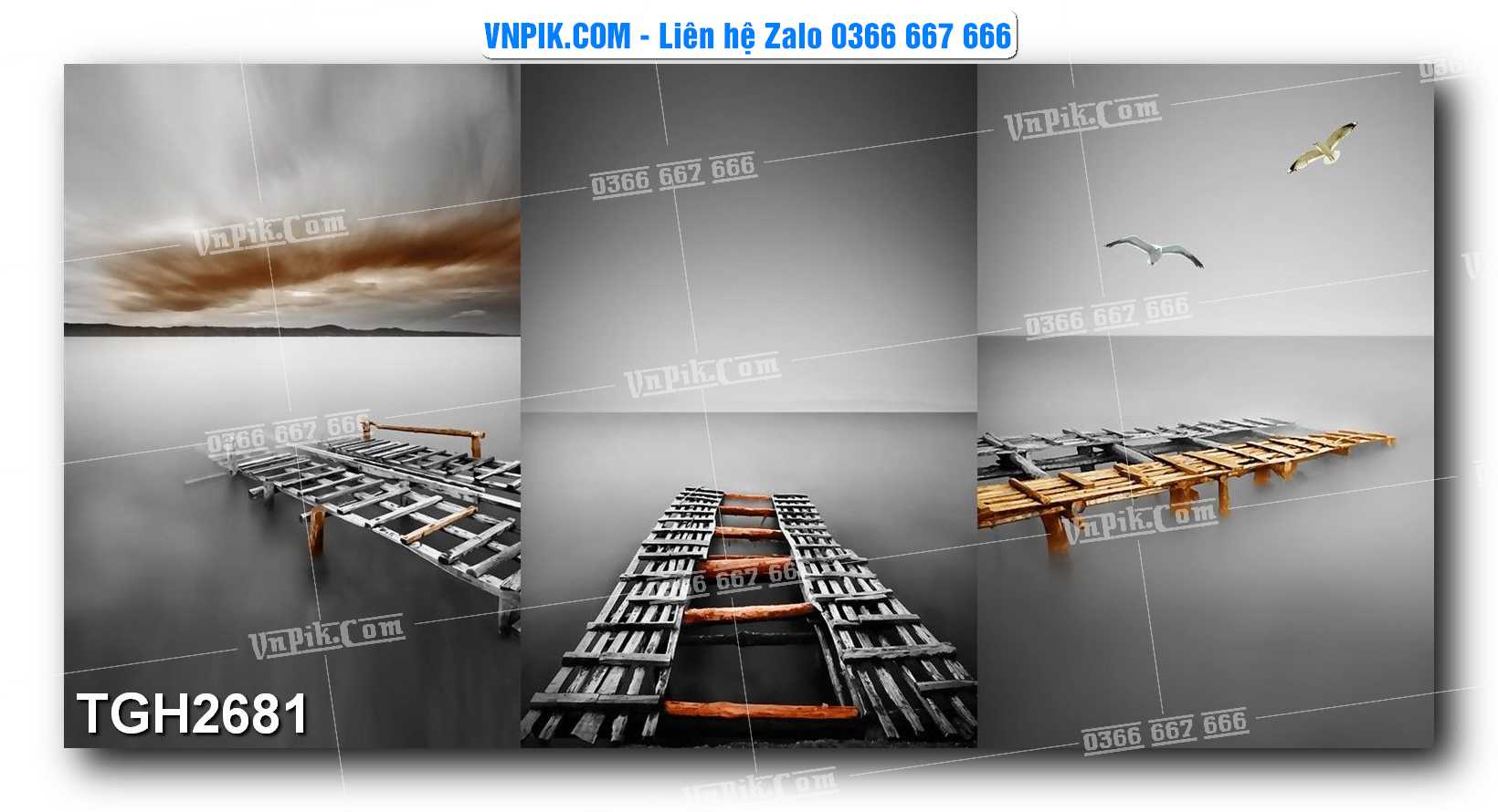 Tranh Ghép Treo Tường Mã File TGH2681