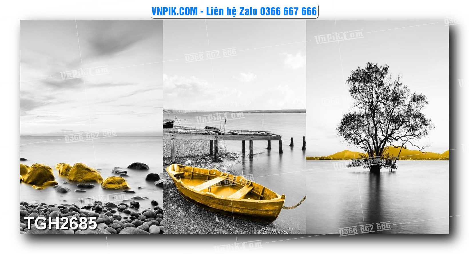 Tranh Ghép Treo Tường Mã File TGH2685