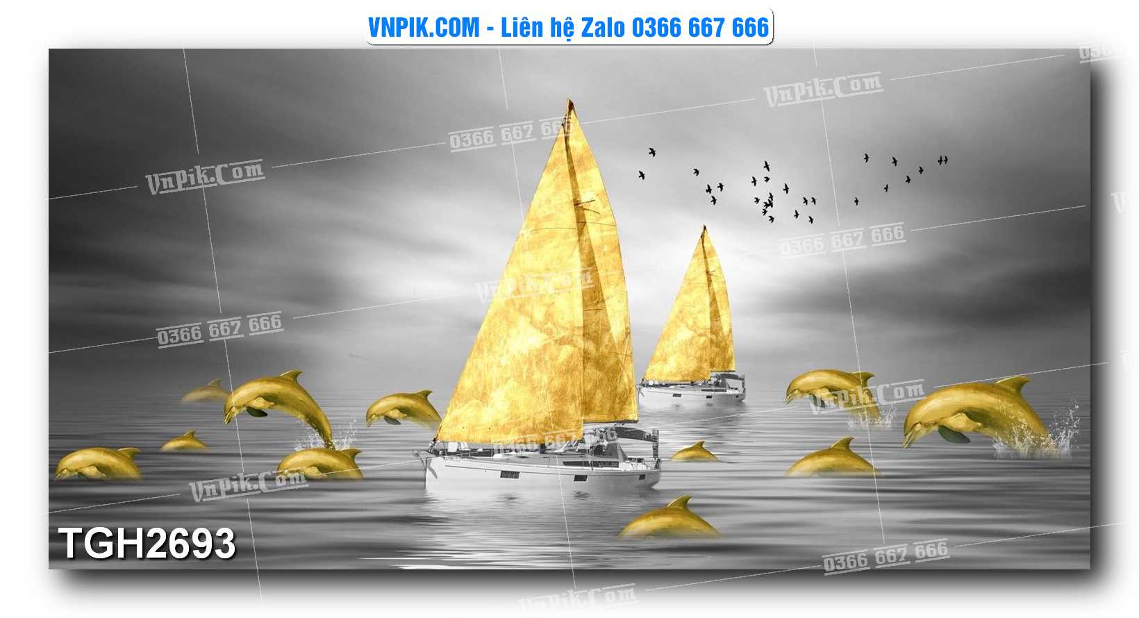 Tranh Ghép Treo Tường Mã File TGH2693