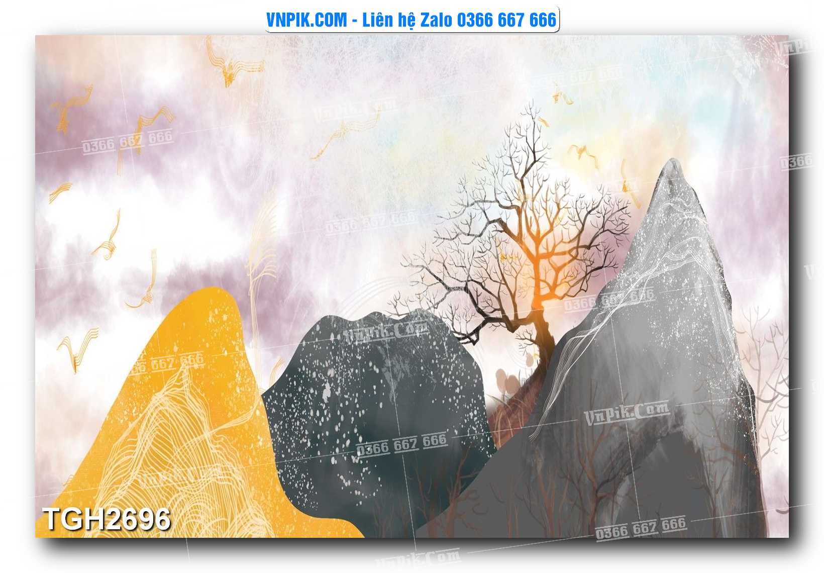 Tranh Ghép Treo Tường Mã File TGH2696