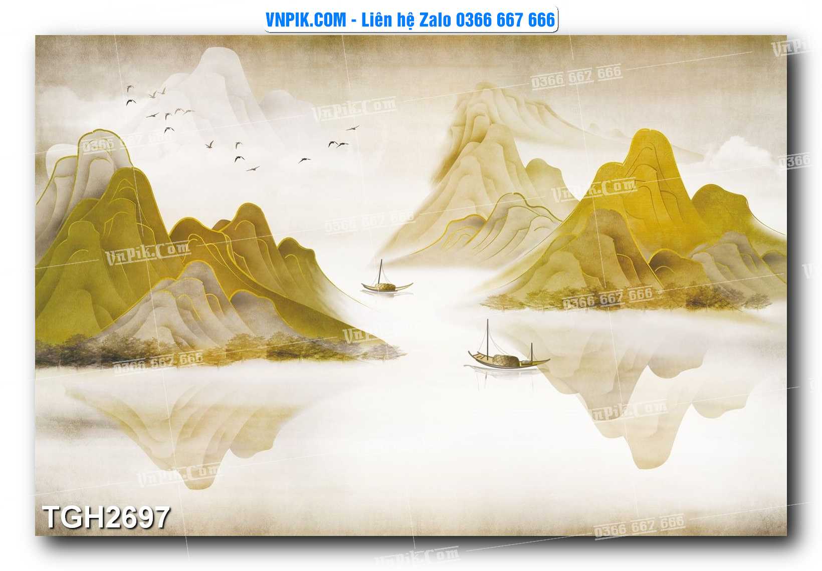 Tranh Ghép Treo Tường Mã File TGH2697
