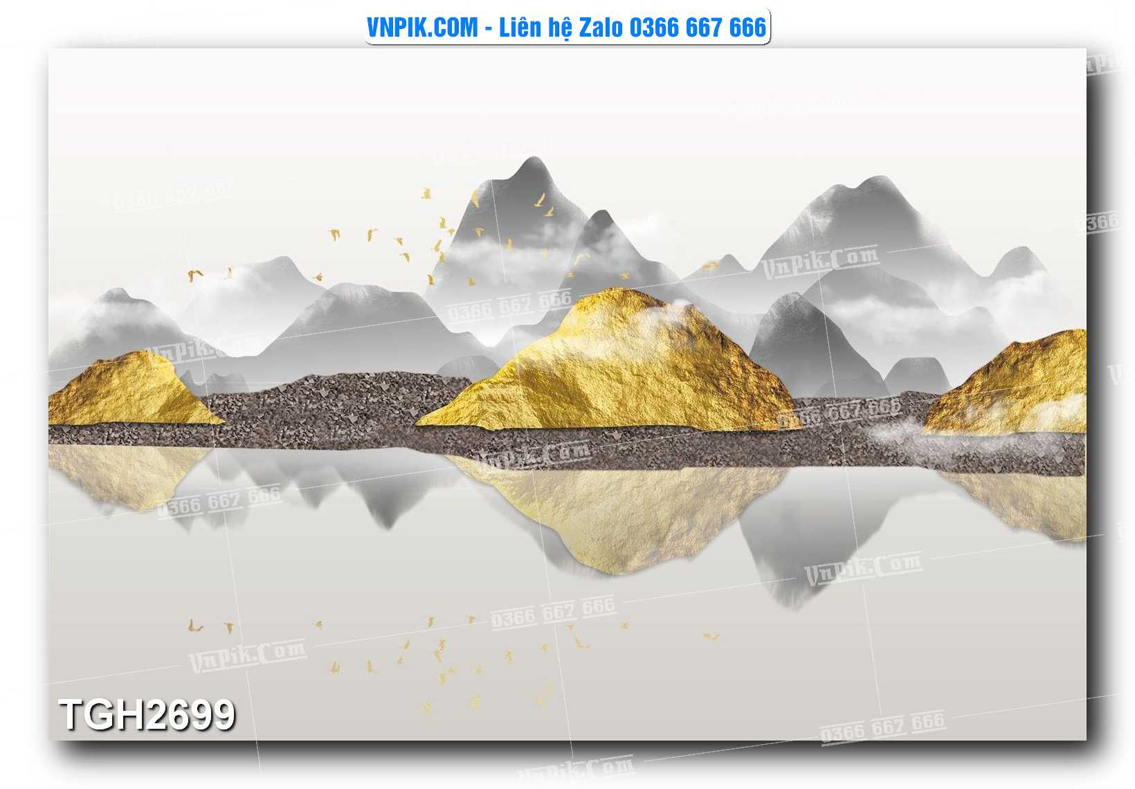 Tranh Ghép Treo Tường Mã File TGH2699