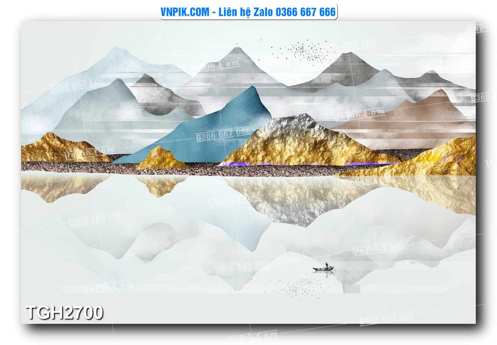 Tranh Ghép Treo Tường Mã File TGH2700