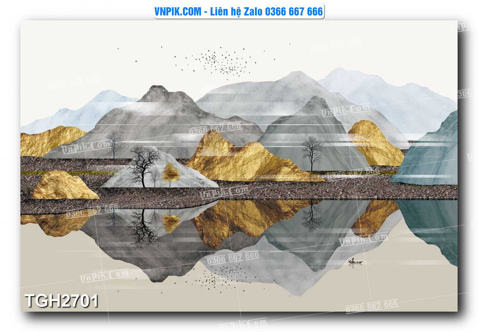 Tranh Ghép Treo Tường Mã File TGH2701