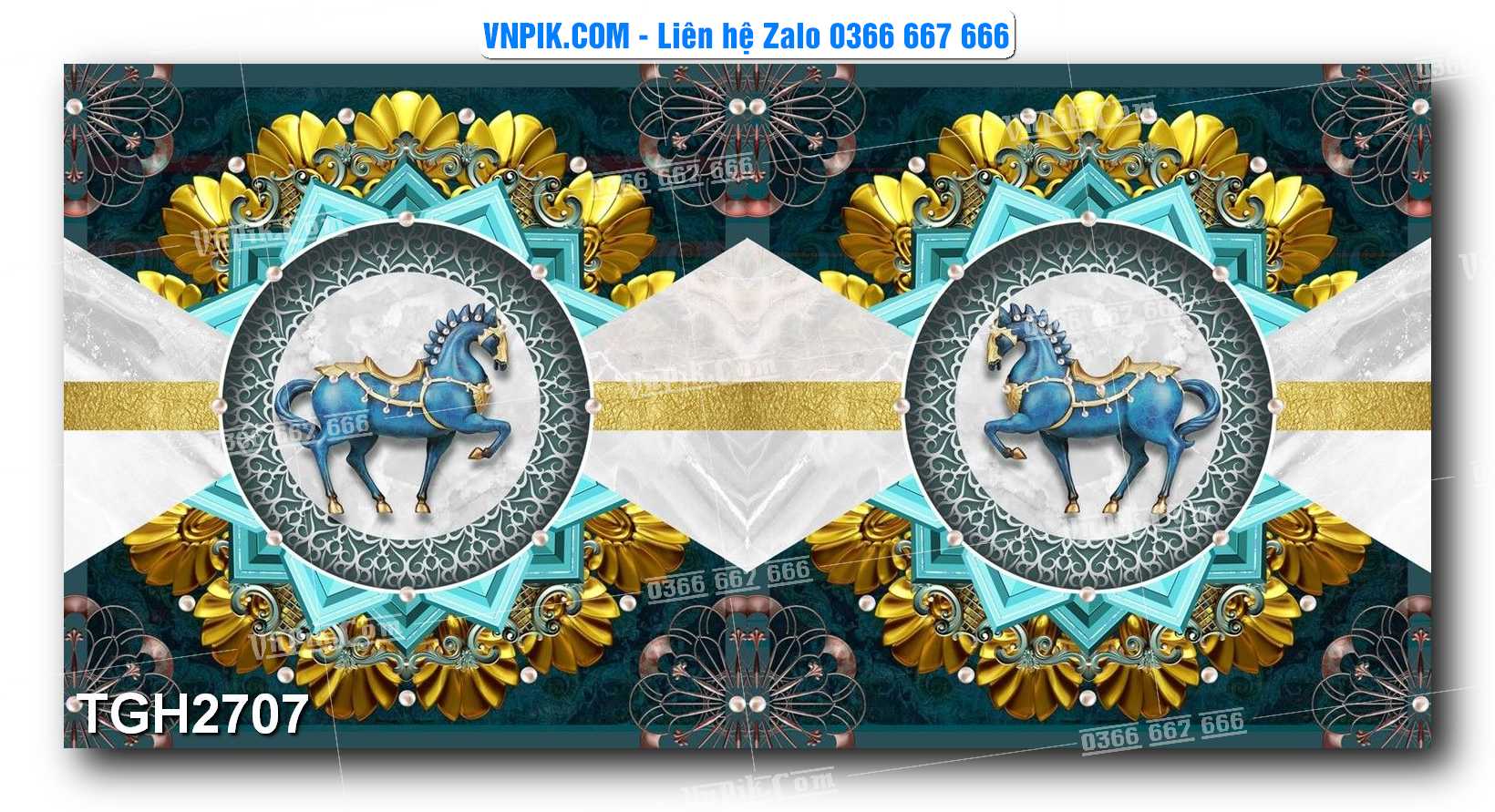 Tranh Ghép Treo Tường Mã File TGH2707