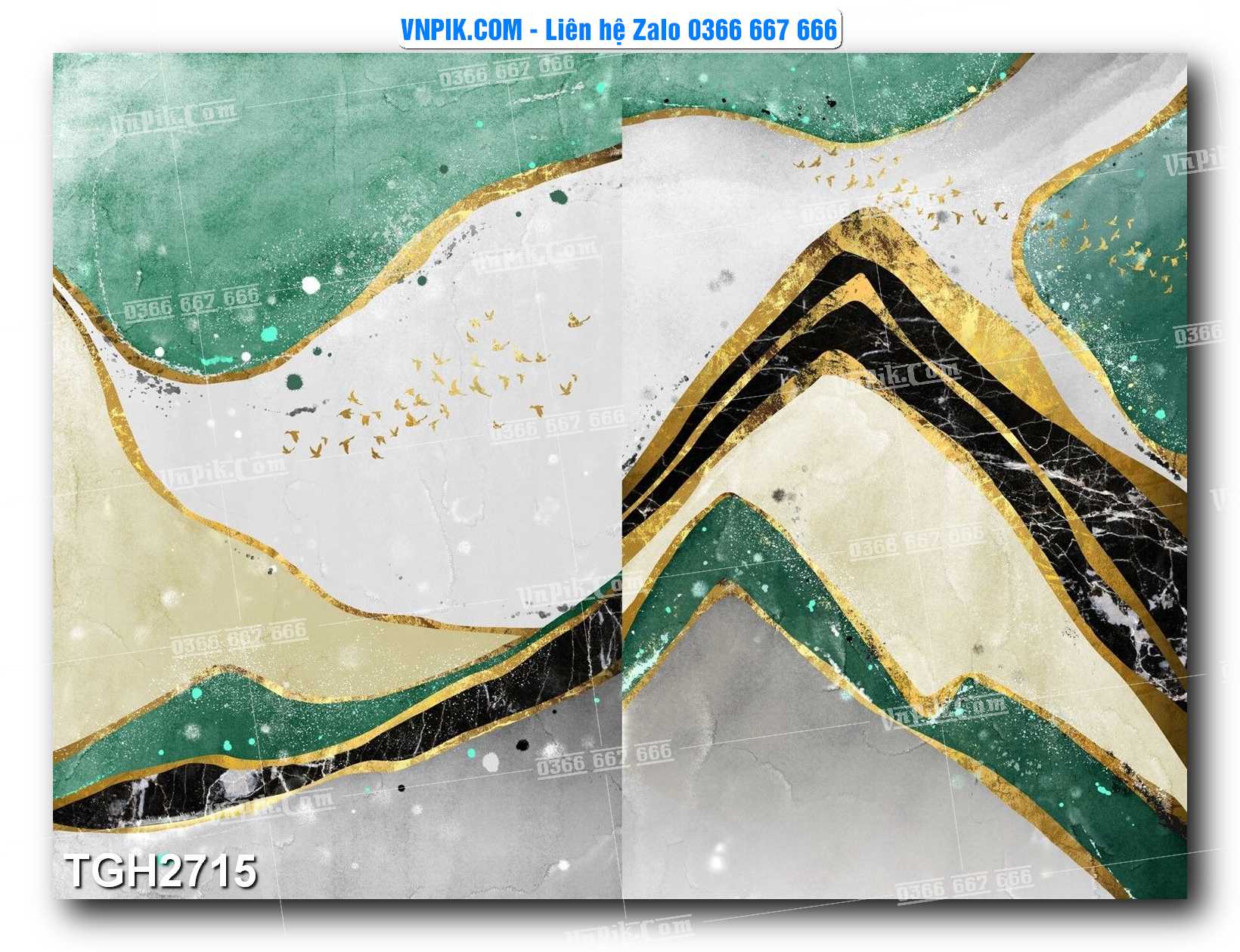 Tranh Ghép Treo Tường Mã File TGH2715