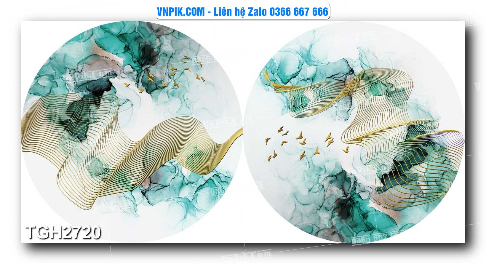 Tranh Ghép Treo Tường Mã File TGH2720