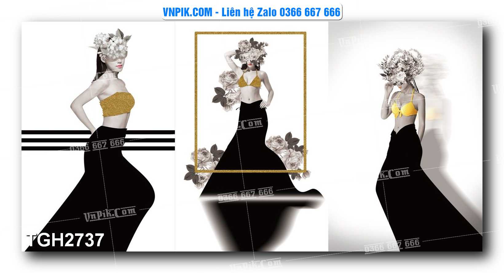 Tranh Ghép Treo Tường Mã File TGH2737