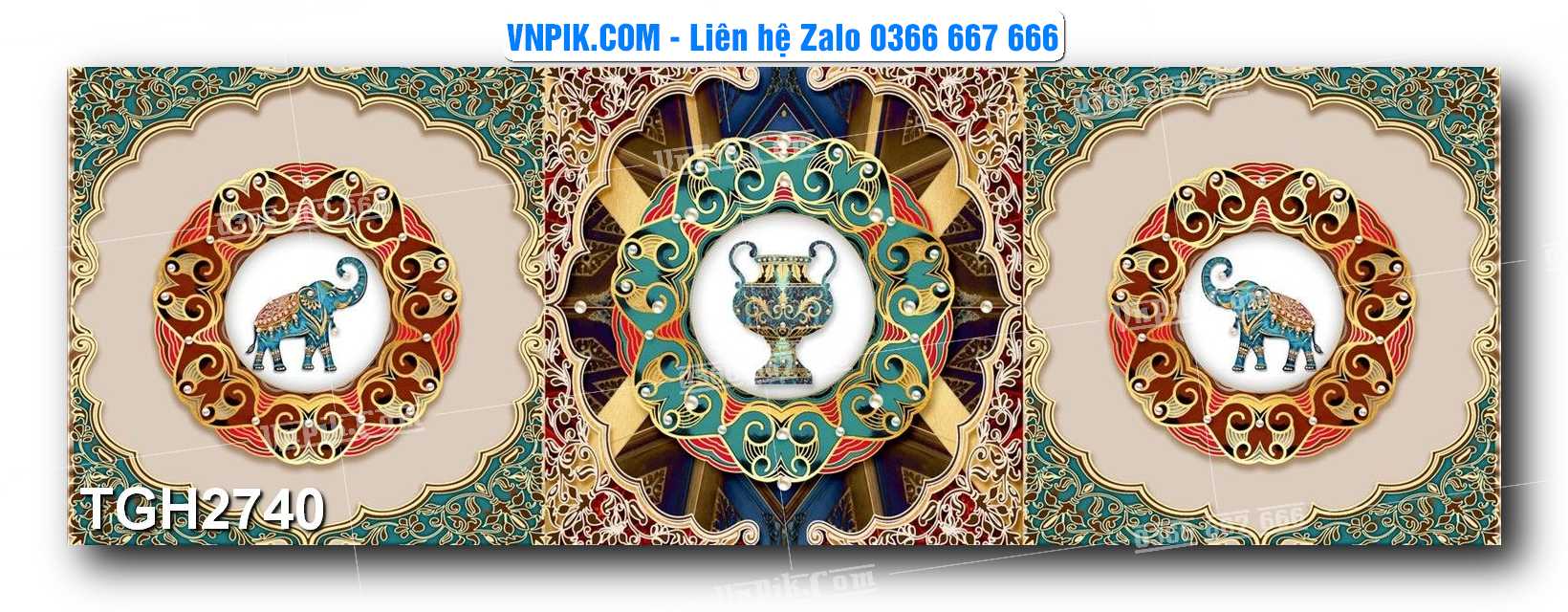 Tranh Ghép Treo Tường Mã File TGH2740