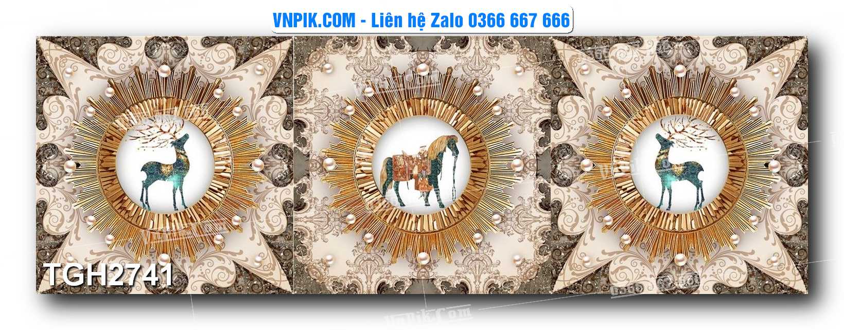Tranh Ghép Treo Tường Mã File TGH2741