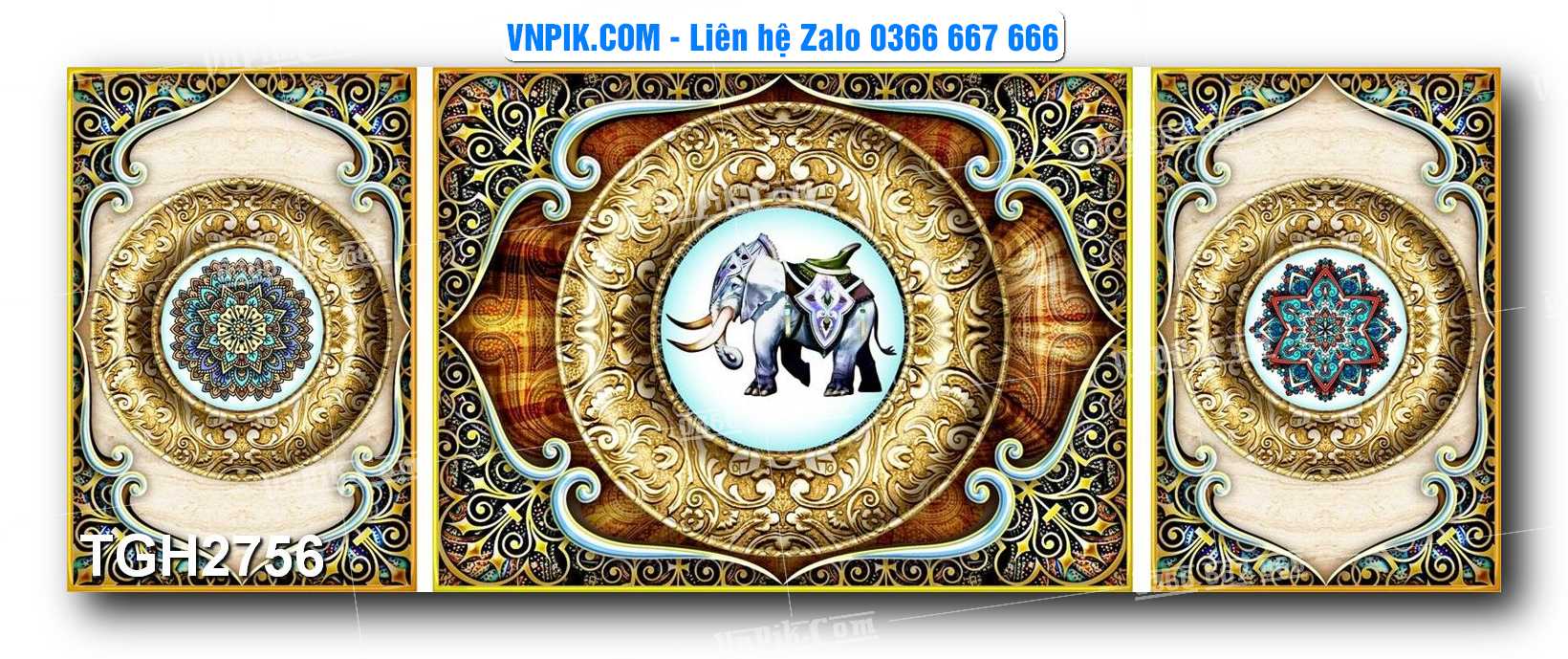 Tranh Ghép Treo Tường Mã File TGH2756