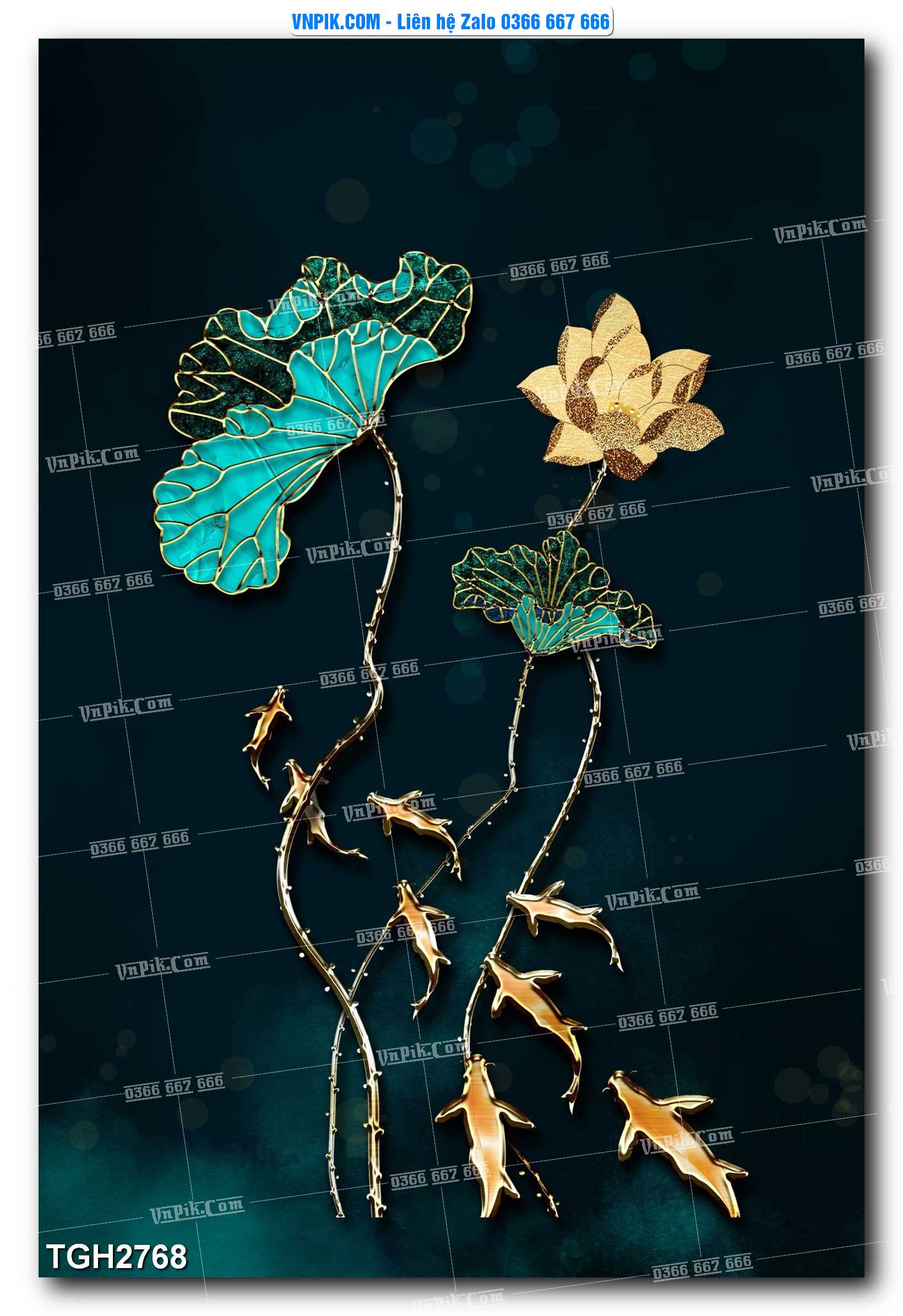 Tranh Ghép Treo Tường Mã File TGH2768
